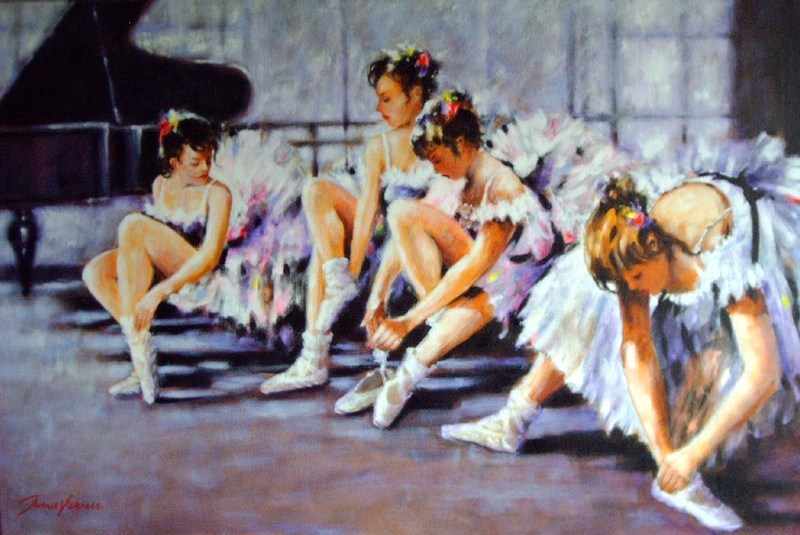 five ballerinas 1