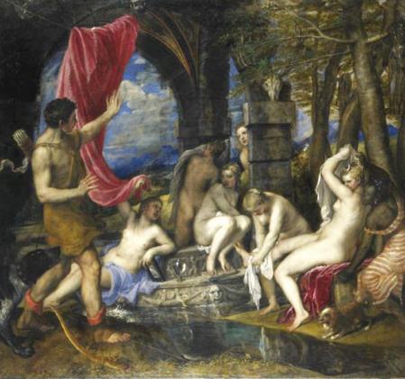 titians diana and actaeon